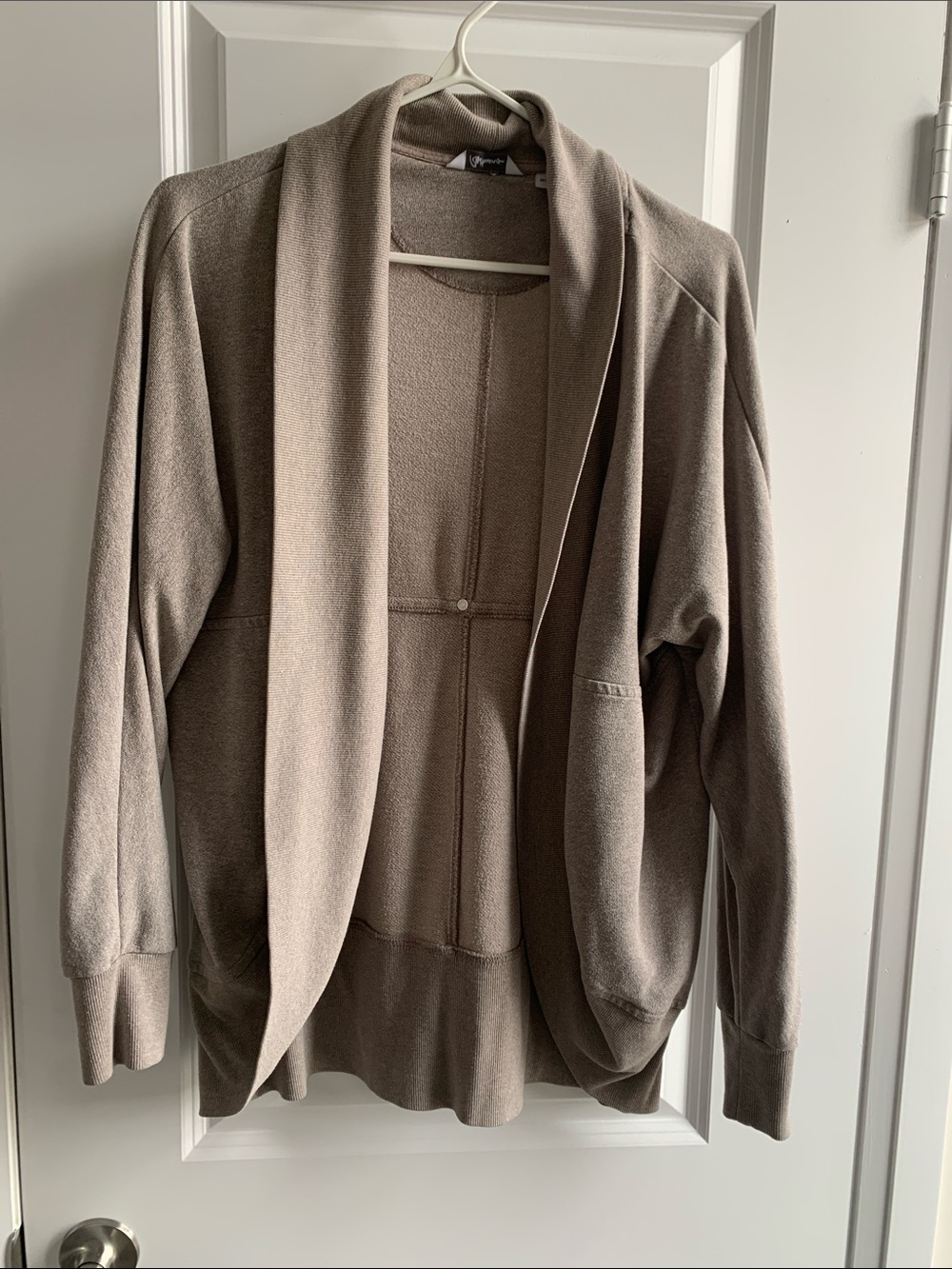 Reitmans Taupe Open-Front Women's Cardigan